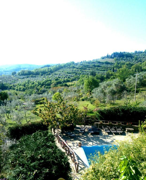 Villa Casa Mezzuola Agriturismo Greve in Chianti Exterior foto