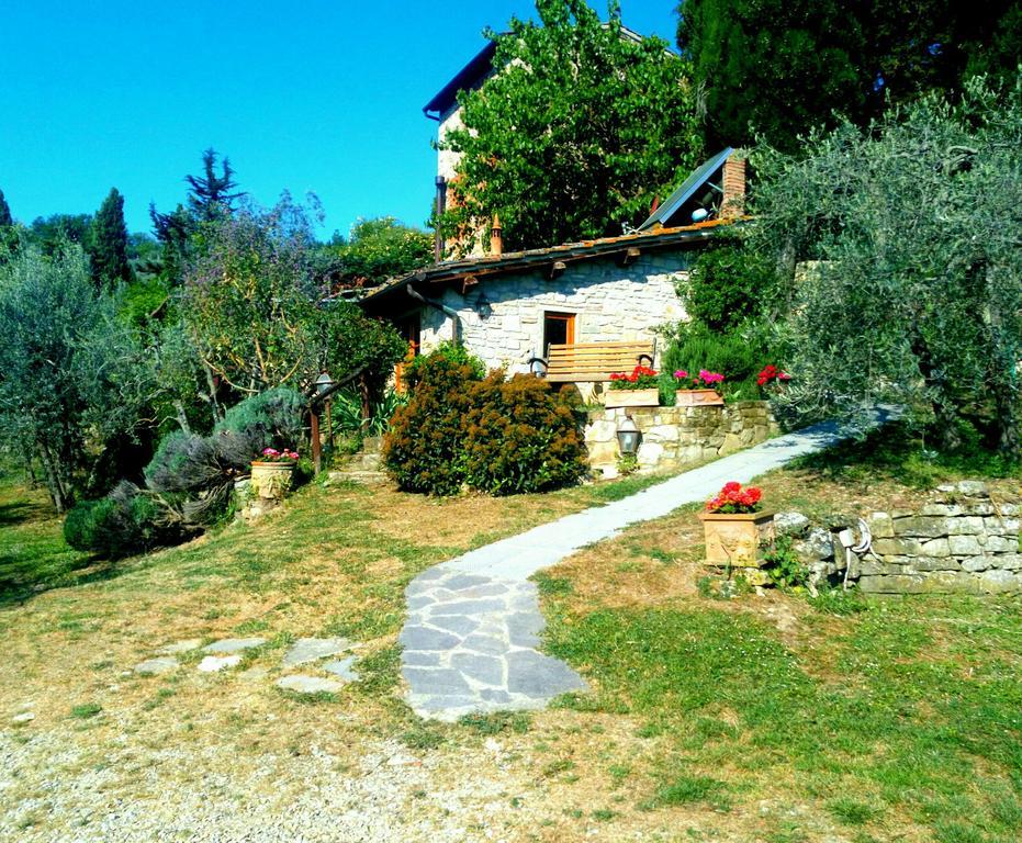 Villa Casa Mezzuola Agriturismo Greve in Chianti Exterior foto